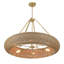 Gaia 6-Light Pendant in Warm Brass by Breegan Jane-655822603