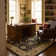 Campagna Machine-Woven Black, Cream & Beige Traditional Oriental Floral Polypropylene Area Rug