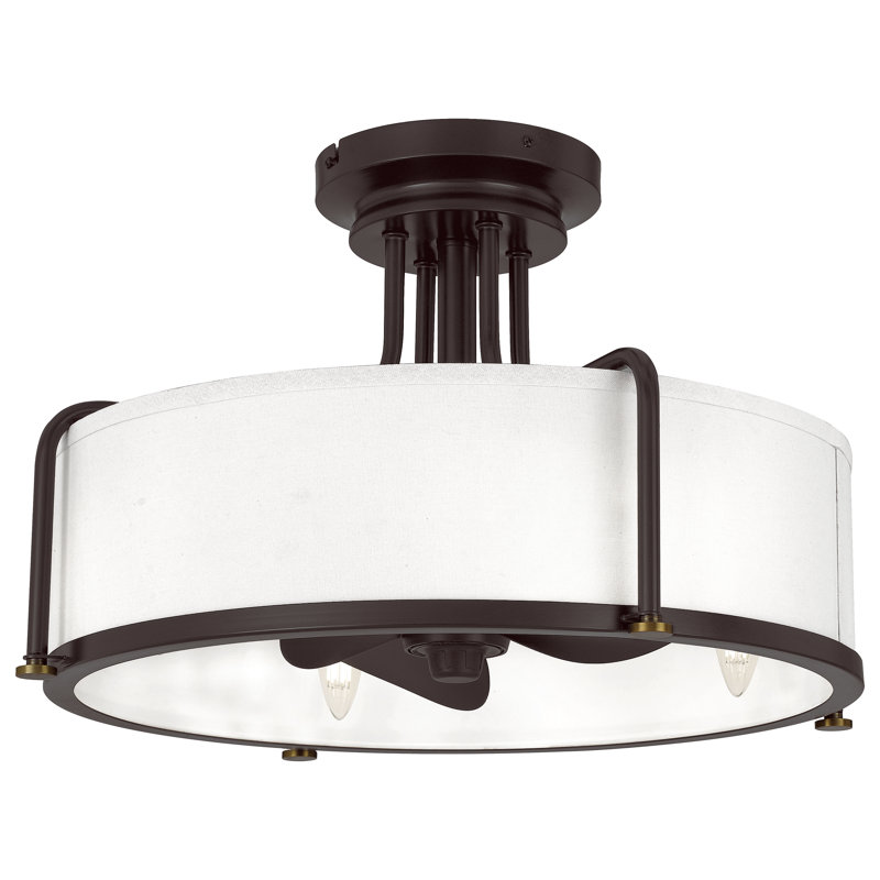 Herkus 12'' Ceiling Fan with Light Kit