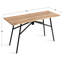 Banc en bois Anibella