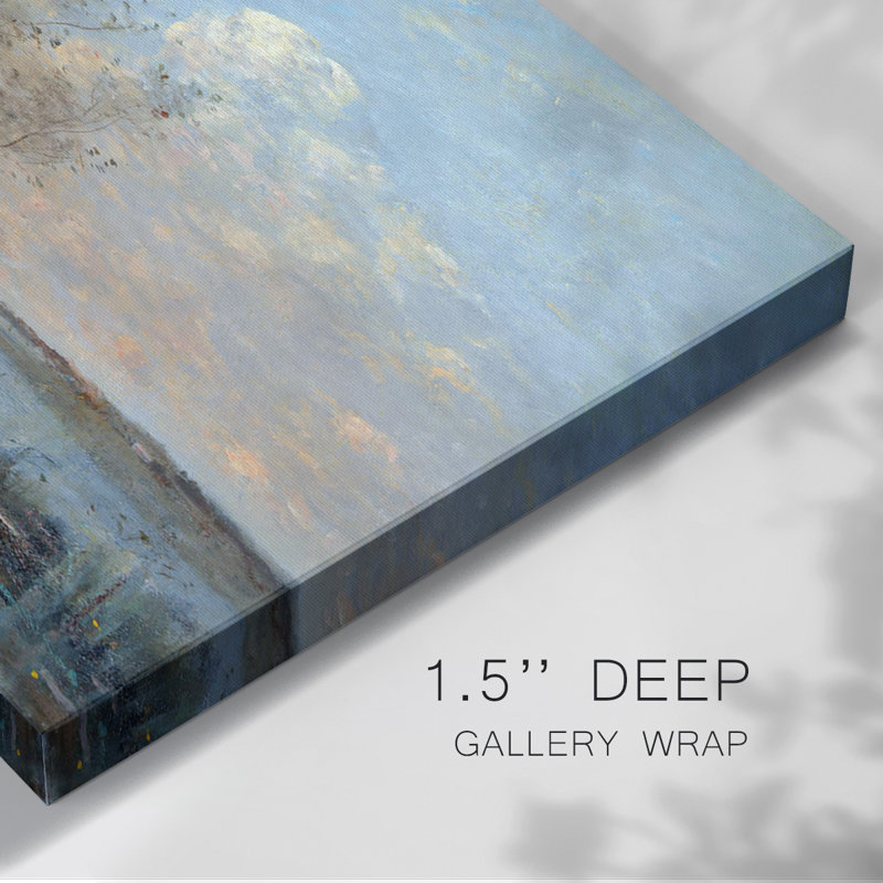 Among the Reeds-Gallery Wrapped Canvas, H 8 po x l 12 po