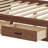 Jacksten Wooden Daybed With 3 Drawers, Upper Soft Board, Shelf, Sockets And USB Ports-343700136-385546286