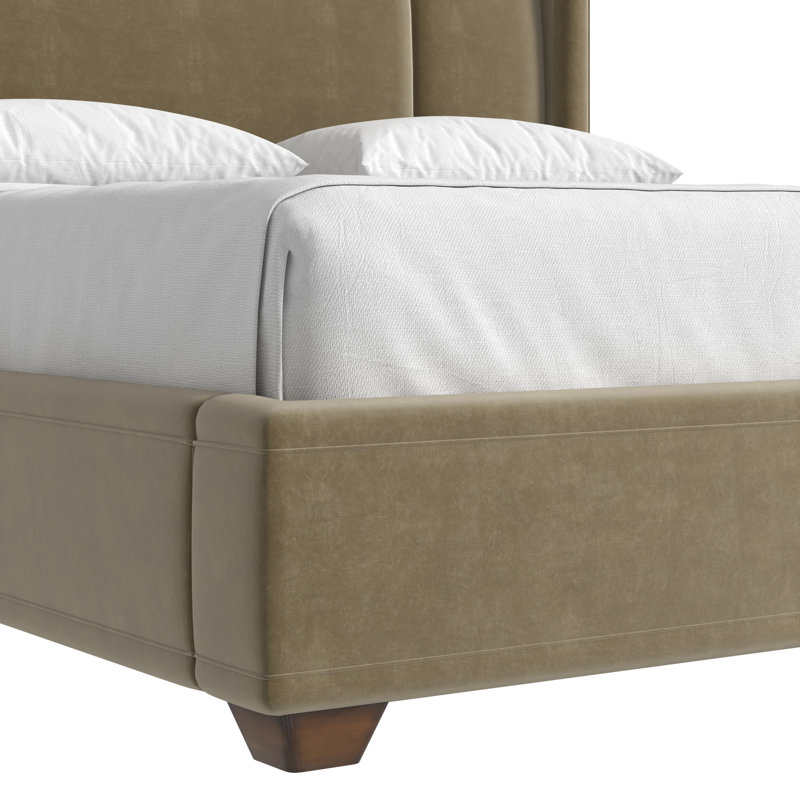 Harbor Uph Bed-Camel, King