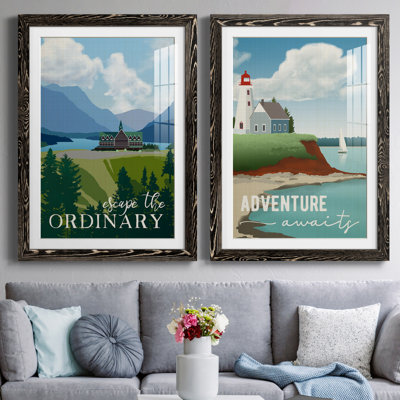 " Escape The Ordinary " 2 - Pieces