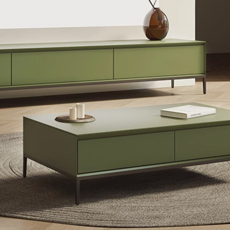 Table de bout moderne dans un style minimaliste, H 15,74 po x l 51,18 po x P 27,55 po