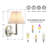 Tiburon Light 7" W Dimmable Iron Armed Sconce-1057865128-1065388622-1065388613
