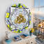 Horloge murale 24 po surdimensionnée pour le salon-88489464