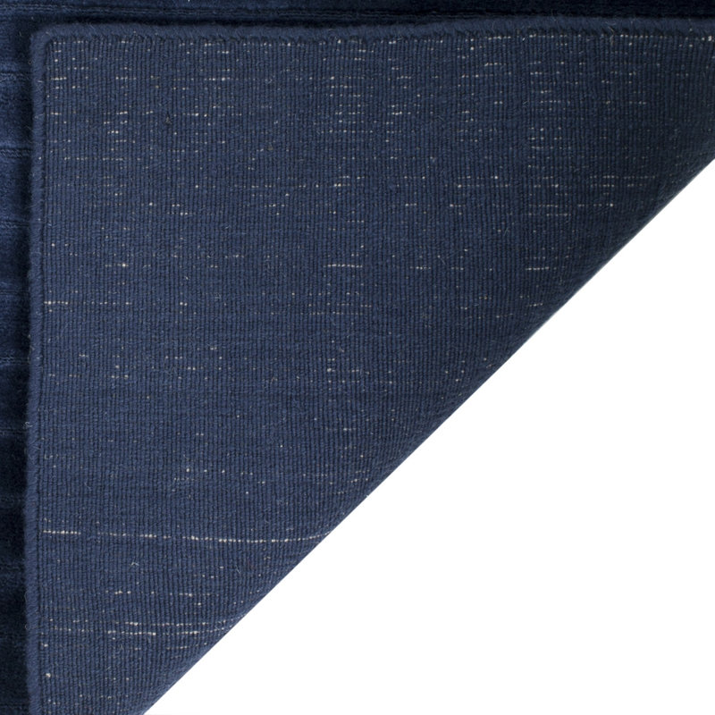 Ralph Lauren Upper Deck Hand Knotted, New Zealand Wool, Navy Blue Area Rug, Rectangle 2' x 3'