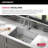 Delta Lenta™ Undermount 16 Gauge Stainless Steel Single Bowl Kitchen Sink with Accessories-80712678