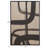 Inky Freeway - Floater Frame Print on Canvas