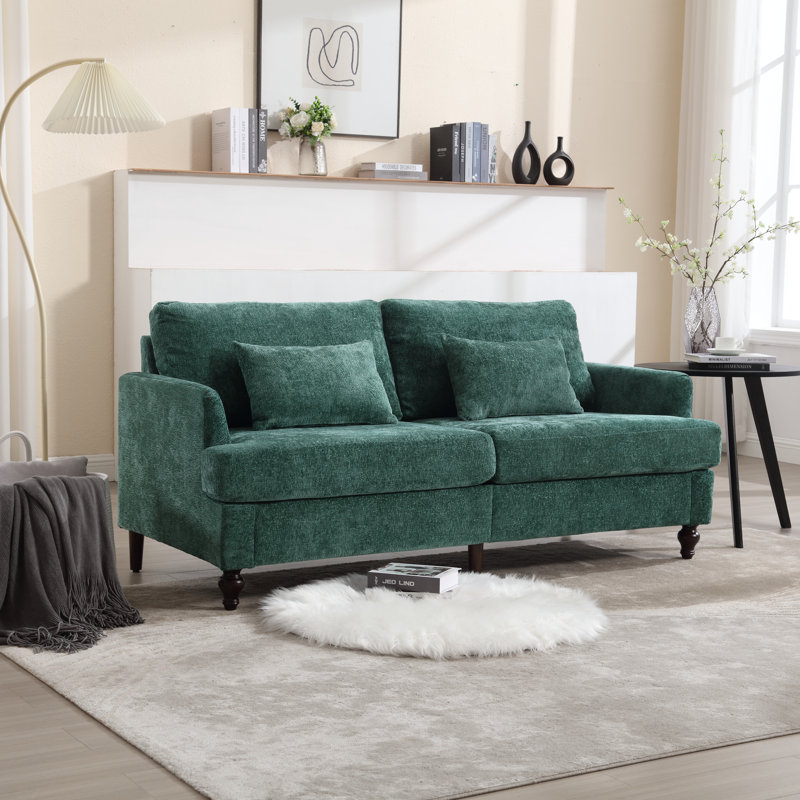 68,9 po Deshazer, Chenille verte
