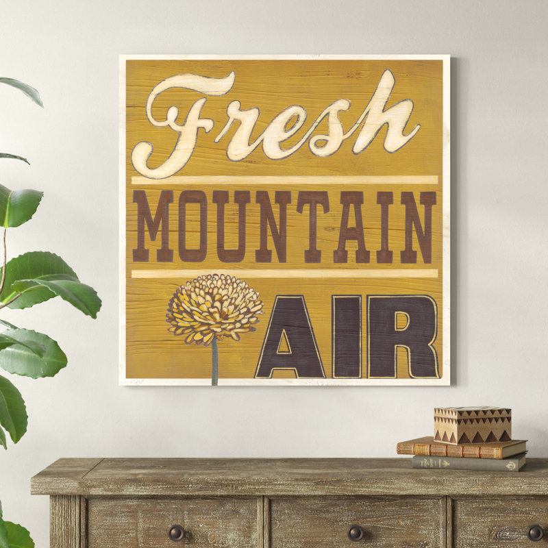 Cabin Life IV, H 36 po x l 36 po x P 1,25 po