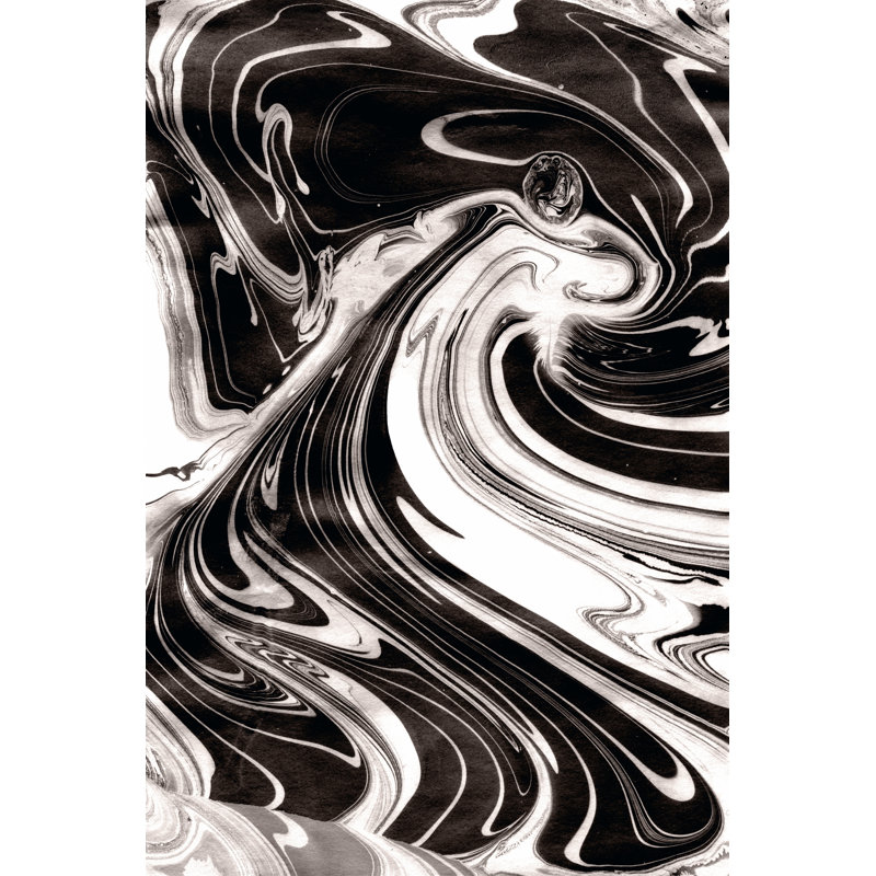 Yinyang III - Wrapped Canvas Painting, 46cm H x 30cm W x 3.8cm D