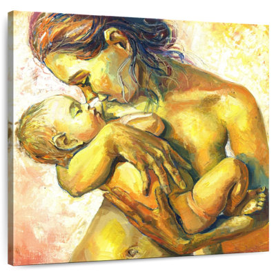 Mère Lelend avec enfant