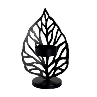 Tabletop Handcast Iron Tealight Holder