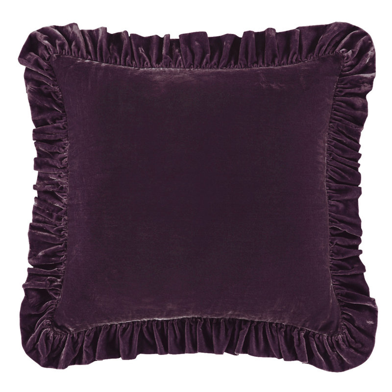 Taie décorative Stella, Violet foncé