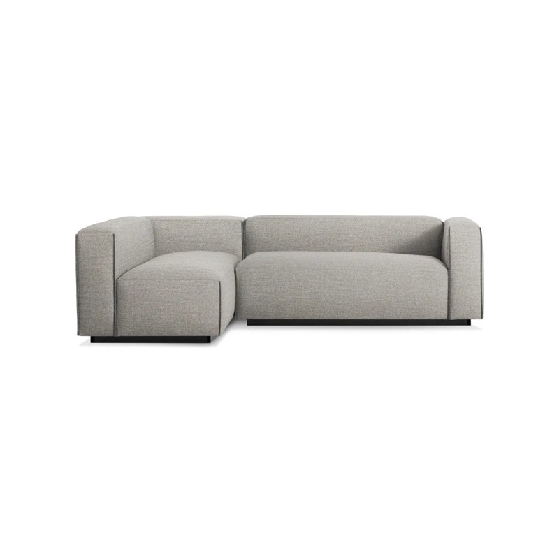 Cleon Modular Sectional, Maharam Meld in Panda, Right Hand Facing