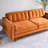 Ansonia 85" Velvet Square Arm Sofa-1178304083