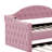Twin Tufted Velvet Upholstered Daybed With Trundle-1780533763