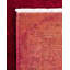 Tapis de couloir rouge en laine 2 pi 9 po x 17 pi 7 po Zaidin