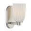 Applique murale 1 lumière en noir mat-129437308