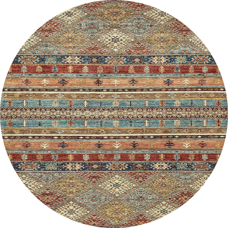 Tapis abstrait moderne 2392, Rond 4 pi