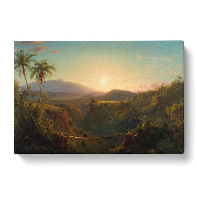 American Pichincha by Frederic Edwin Church - Wrapped Canvas Print, 40cm H x 60cm W x 3cm D
