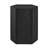 Kade Faceted Wood Side Table in Black