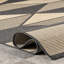 Tapis intérieur / extérieur gris anthracite / beige / gris Sanjuana-372120645