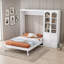 Grand lit escamotable avec armoire de rangement-132936721