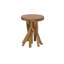 Regina Solid Wood Abstract End Table