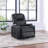 Neruda Upholstered Power Lift Massage Recliner Black-1858098516