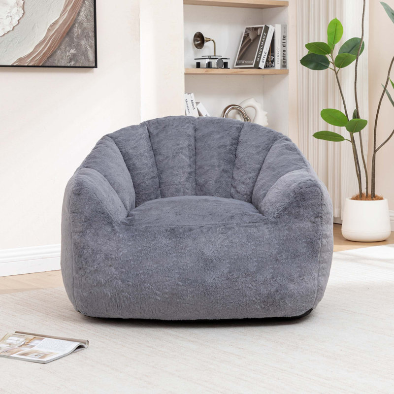Fauteuil à billes avec accoudoirs et mousse haute densité