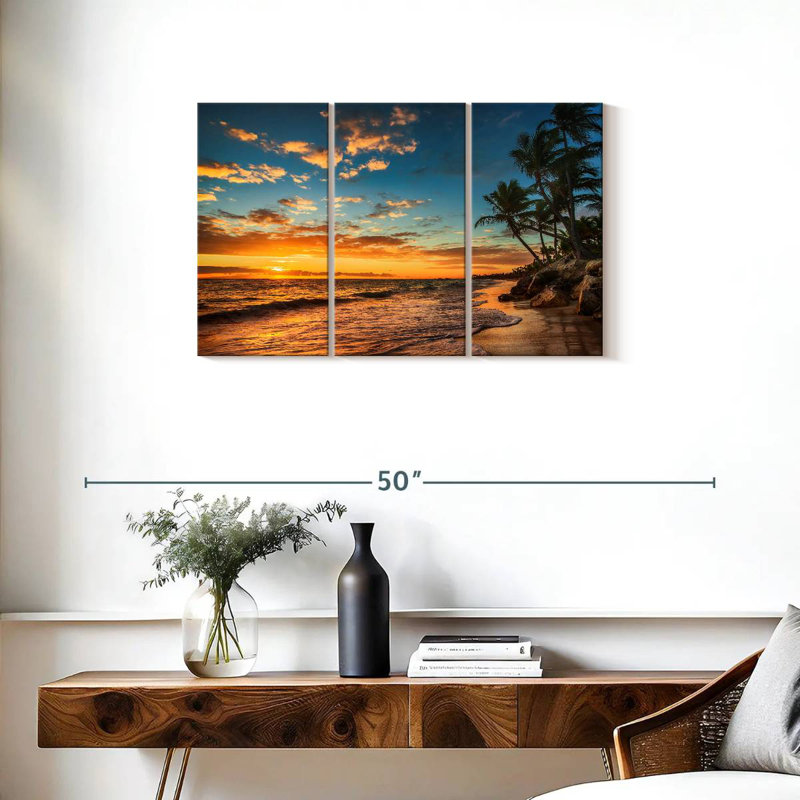 Sunset Gillard Scene, 20" H x 33" W