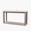 Console rectangulaire de style moderne avec beaucoup de rangement pour le hall d'entrée et le salon-1711794113