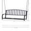 Banc de balançoire de patio Outsunny