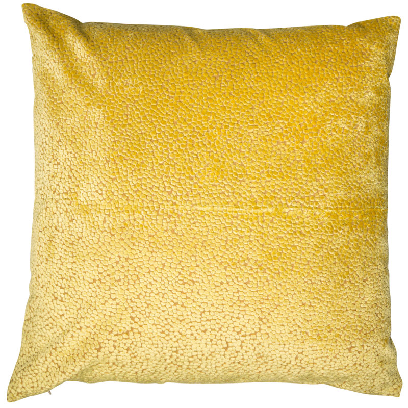 Tre Square Cushion, Mustard, 56 x 56 cm