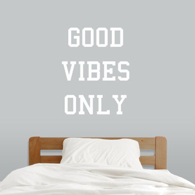 Text & Numbers Non-Wall Damaging Wall Decal