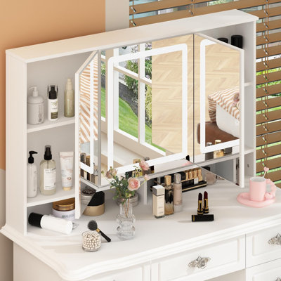 Belarmina Dressing Table with Mirror