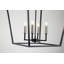 Lustre suspendu 4 lumières en nickel brossé-675518922-675518919