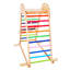 Gymnase intérieur 41, glissade, escalade, anneaux, bois de pin solide et sécuritaire, activité d'apprentissage amusant