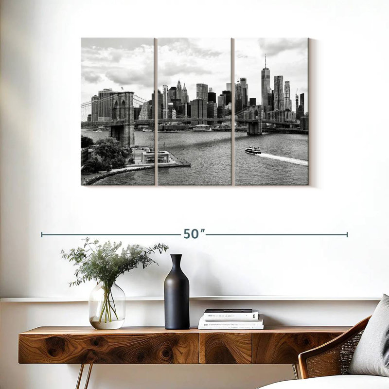 Rorry The NYC Skyline, 24" H x 38" W