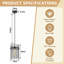 1‑Light Glass Kitchen Island Pendant-272664455