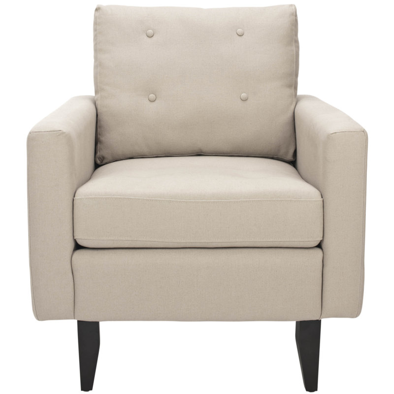 Upholstered Armchair, Taupe