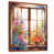 Brown Floater Framed