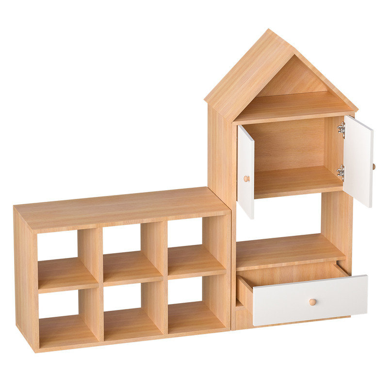 Bibliothèque multifonctionnelle pour enfants