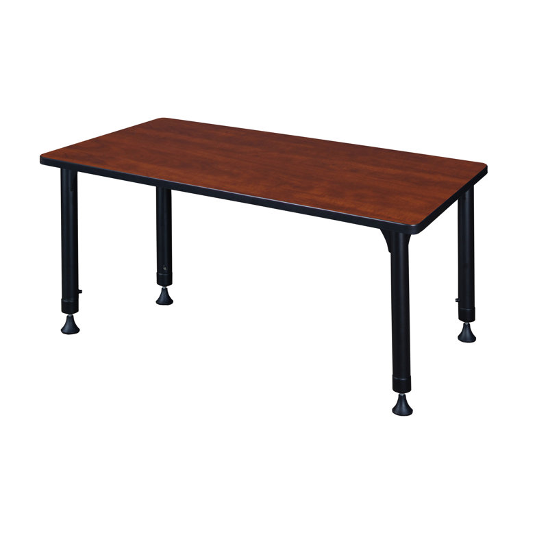 Table de formation à hauteur réglable Albaugh, Cerisier, H 34 po x L 66 po x l 30 po