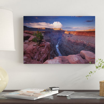 « colorado river, toroweap, grand canyon national park, arizona ii », reproduction d’impression sur toile
