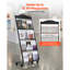 Metal Free Standing Magazine Rack