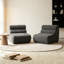 34.7" Wide Compression Sofa, Boneless Indoor Chaise Couch for Small Space Apartment, Living Room and Bedroom-1345317767